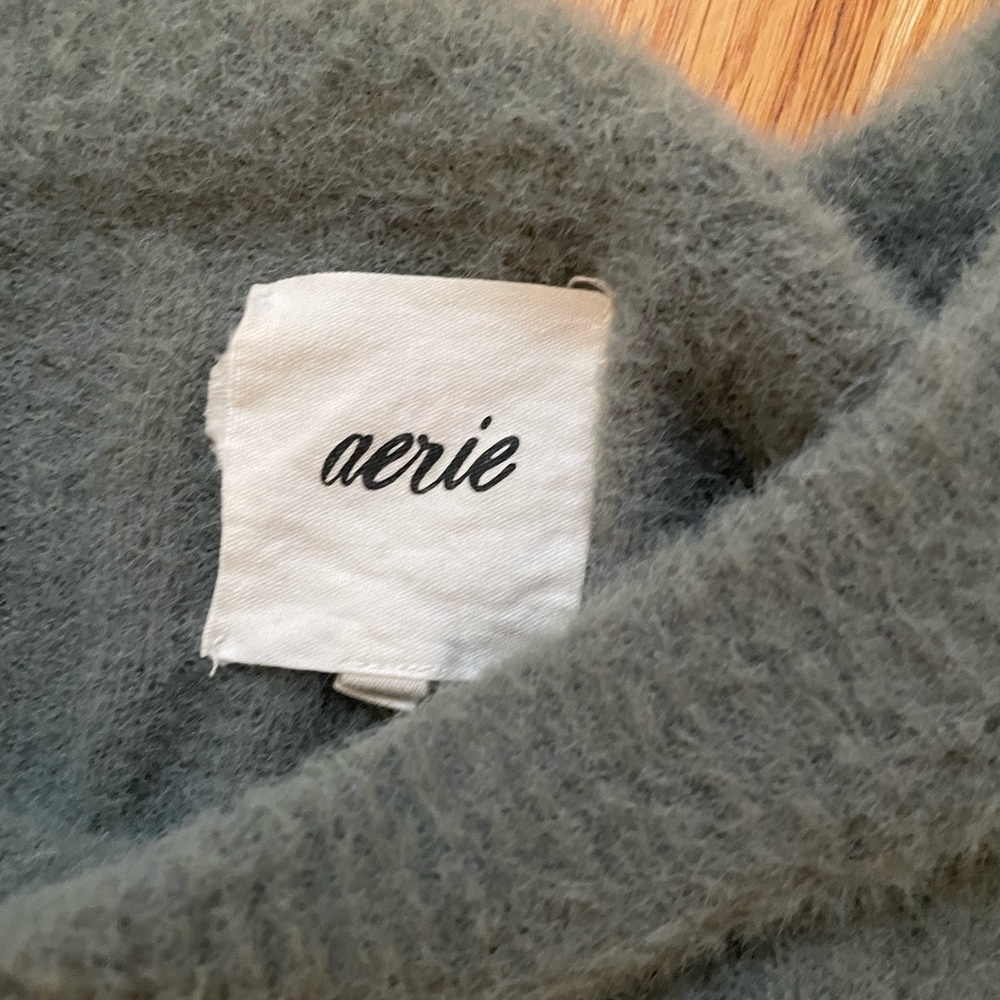 Green AERIE sweater